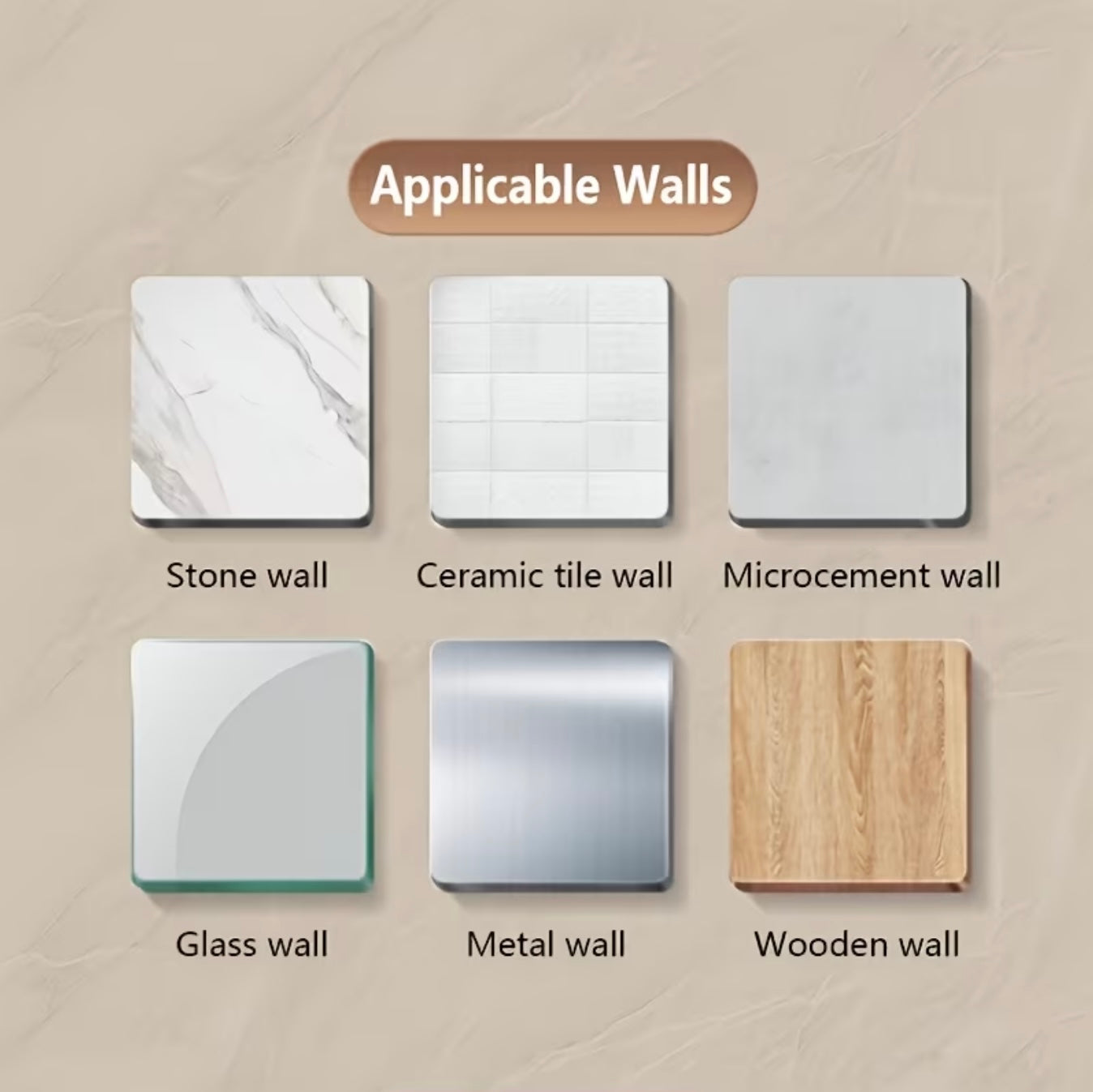 Wall-Mounted Waterproof Soap Holder with Drainage Tray